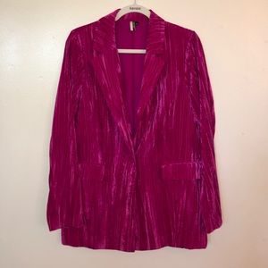 Top shop Velvet Blazer